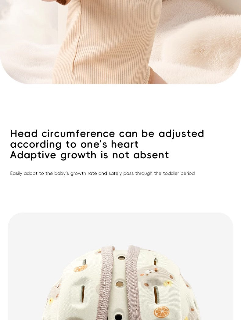 Capacete de Segurança Infantil AIBEDILA (Baby) - Proteção 360°, Macio e Respirável