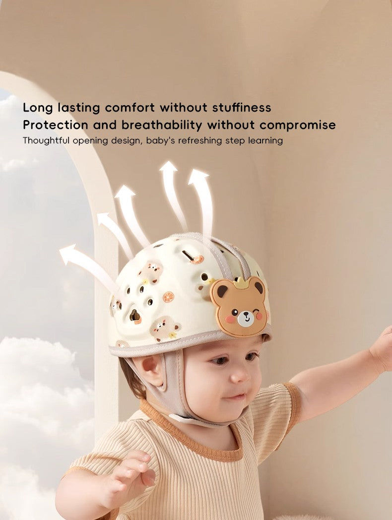 Capacete de Segurança Infantil AIBEDILA (Baby) - Proteção 360°, Macio e Respirável