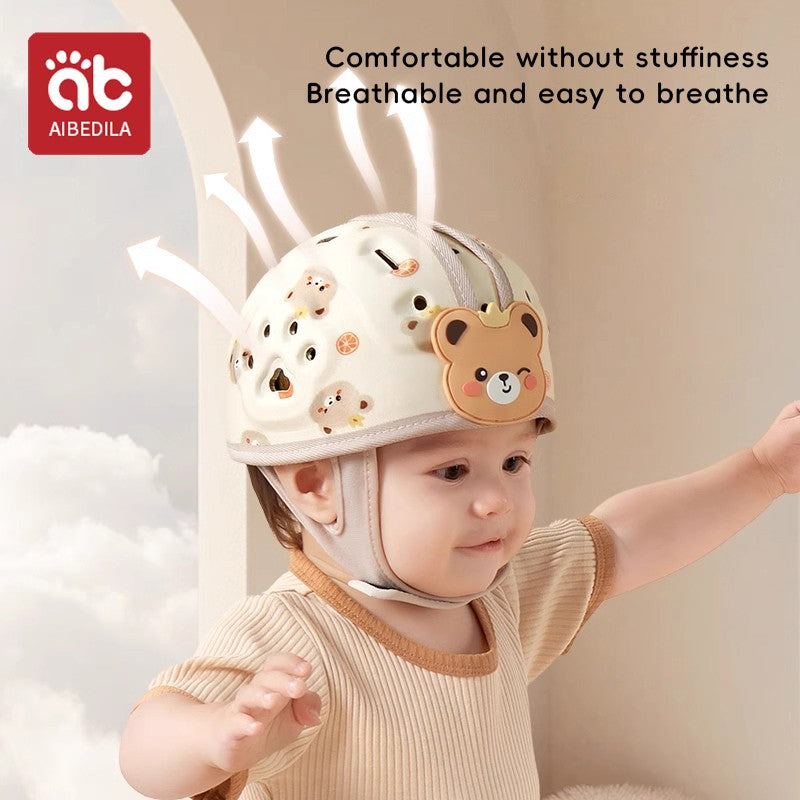 Capacete de Segurança Infantil AIBEDILA (Baby) - Proteção 360°, Macio e Respirável