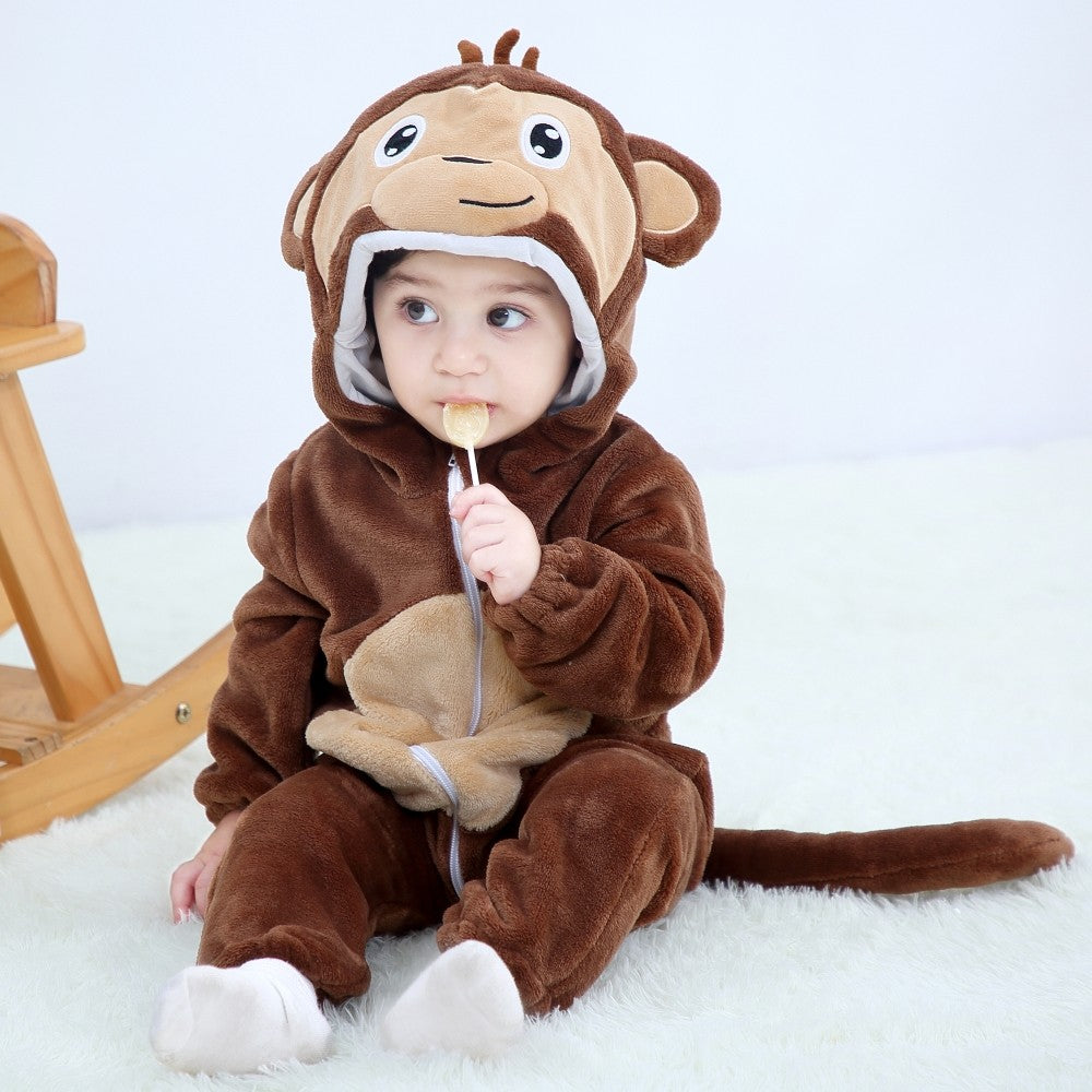 Trajes de dinossauro vermelho macacão de bebê recém-nascido criança cosplay