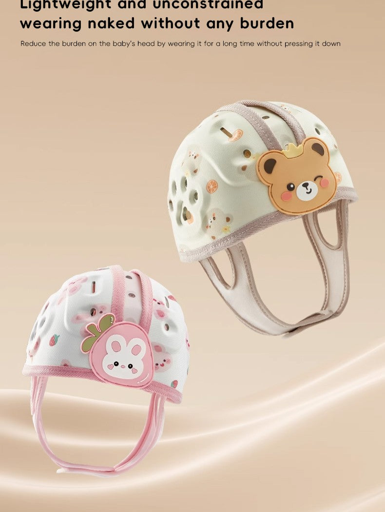 Capacete de Segurança Infantil AIBEDILA (Baby) - Proteção 360°, Macio e Respirável