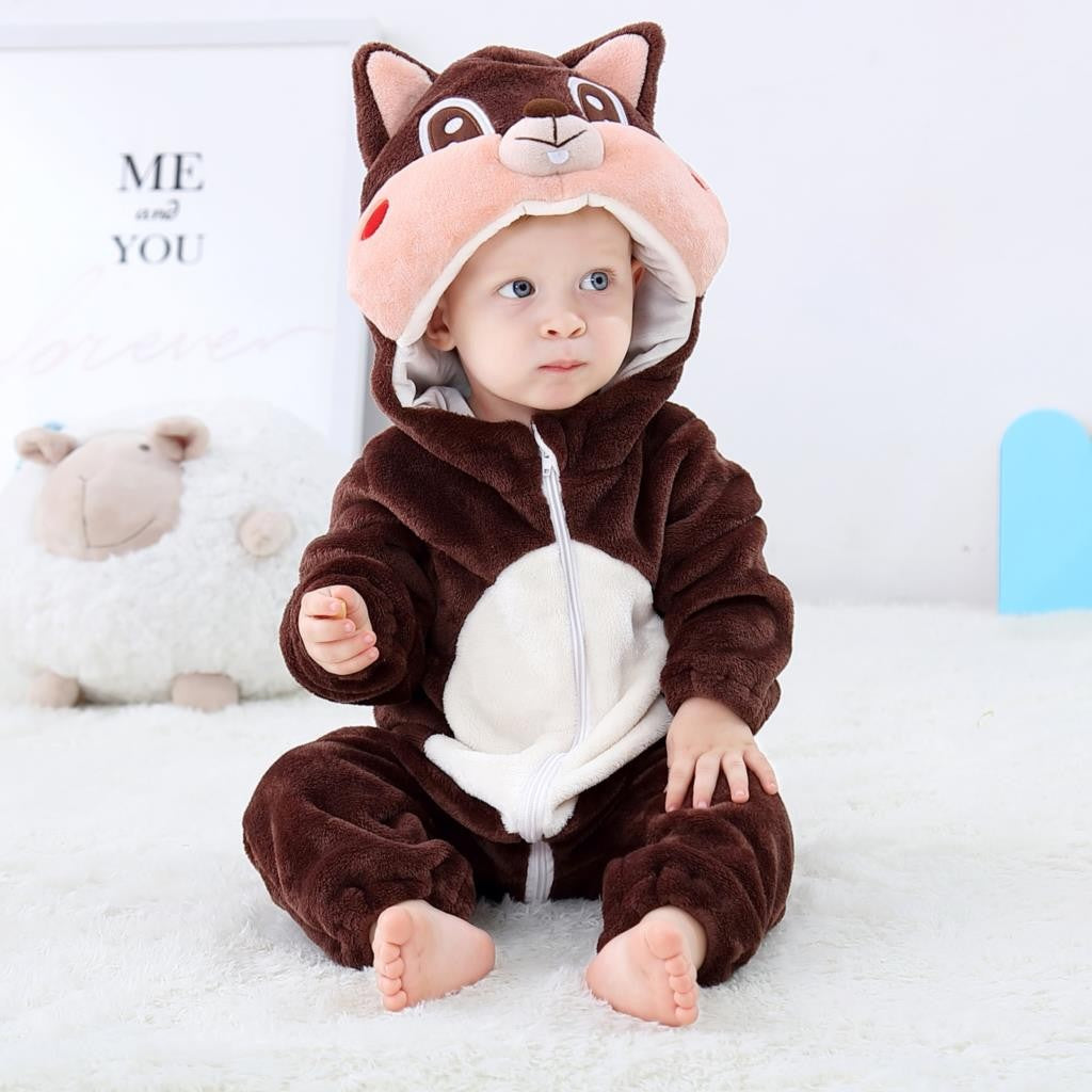 Trajes de dinossauro vermelho macacão de bebê recém-nascido criança cosplay