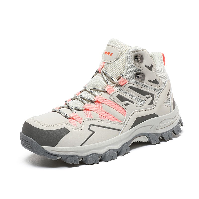Botas de Caminhada Unissex LAXSESU (Cano Médio) - Respiráveis e com Ajuste Confortável