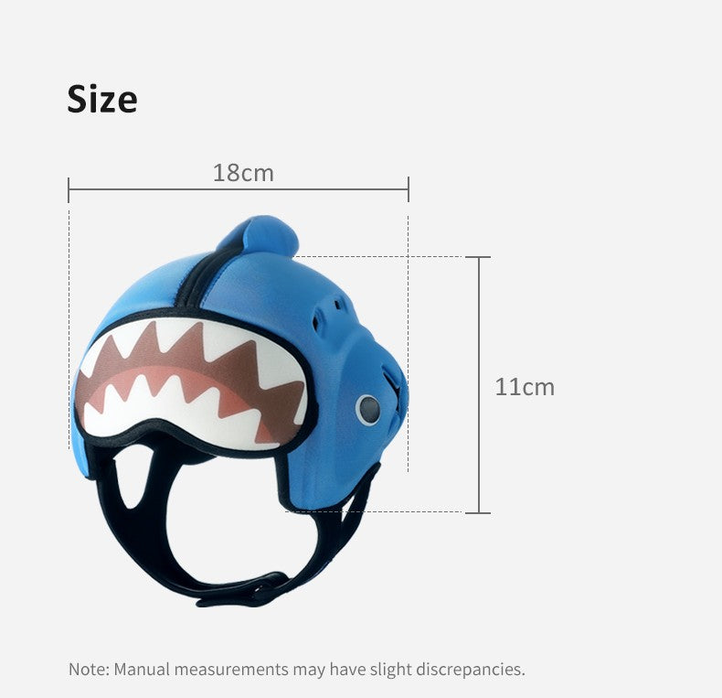 Capacete de Proteção Anti-Impacto para Bebê Mambobaby Guard - Leve, Respirável e com Design Fofo de Animais
