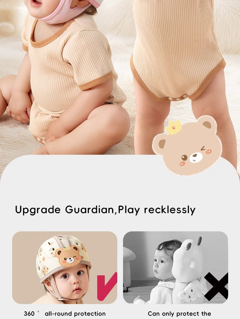 Capacete de Segurança Infantil AIBEDILA (Baby) - Proteção 360°, Macio e Respirável