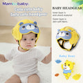 Capacete de Proteção Anti-Impacto para Bebê Mambobaby Guard - Leve, Respirável e com Design Fofo de Animais