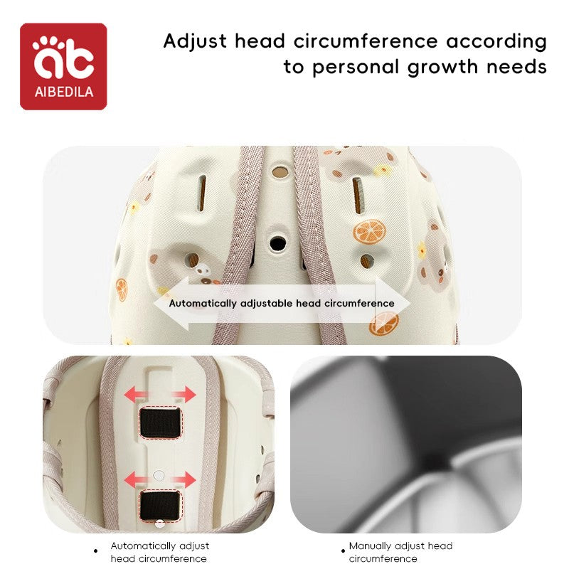 Capacete de Segurança Infantil AIBEDILA (Baby) - Proteção 360°, Macio e Respirável