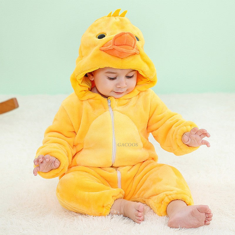 Trajes de dinossauro vermelho macacão de bebê recém-nascido criança cosplay